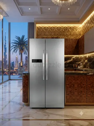 Smeg New Model Side-by-Side Fridge & Freezer – Modern Kitchen Set