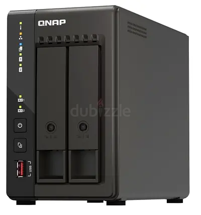 QNAP TS-253E-8G Turbo NAS with 2x8TB HDD