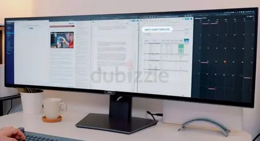 Dell Ultrasharp Curved 49 Inch Dual QHD Ultrawdie Monitor