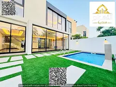 Smart villa, 4 master rooms, golf and lake view, private pool and garden, spacious and luxurious fin