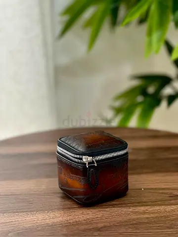 *BERLUTI* Watch Case 1 Venezia Calf Leather