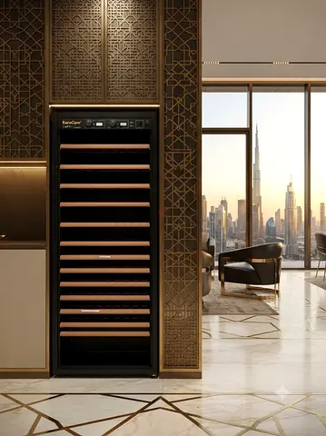 EuroCave Wine Cabinet Cooler – Multiple Wooden Racks | Good Condition
