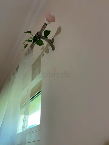 Pink Single Curtain Rod - Crate and Barrel kids