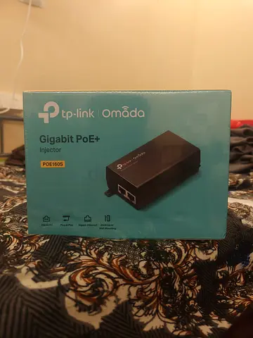 TP-Link Omada Gigabit PoE+ Injector (New, Sealed)