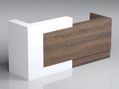 Modern reception counter / office front desk