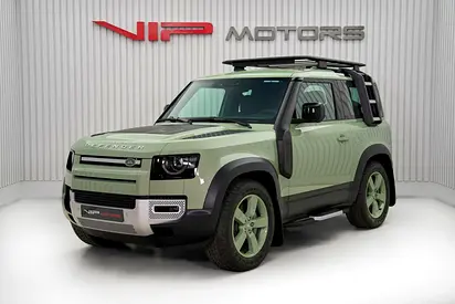 LAND ROVER DEFENDER 75th EDITION P400 V6, 2023, GCC, DEALER WARRANTY AND SERVICE CONTRACT, ZERO KM