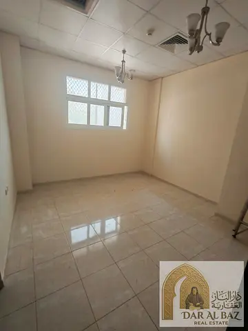 One bedroom and living room with hallway | Very spacious | Central air conditioning | Parking available | Al Butina | 6 installments