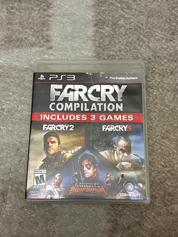 Far Cry Compilation (Far Cry 2, 3 & Blood Dragon) - PS3 - Used
