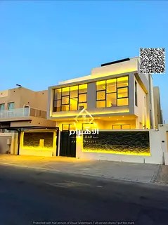 Modern villa with high-quality personal finishing, featuring two floors and a roof terrace. It inclu