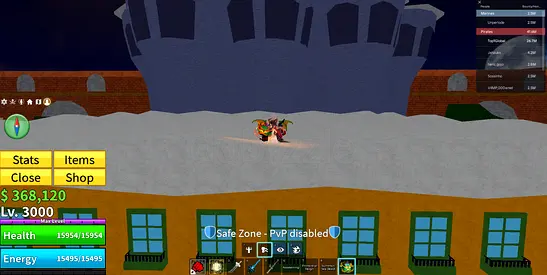 bloxfruits  Max $%& Account - Level 3000 + Combat V2, DB V3, All Swords, Dragon Fruit & 10K Robux