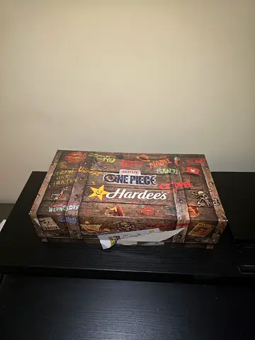 Netflix One Piece Hardees Box and Luffy Figure
