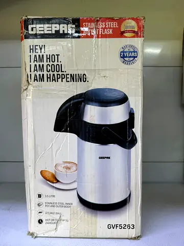 Geepas GVF5263 3.5L Stainless Steel Air Pot Flask