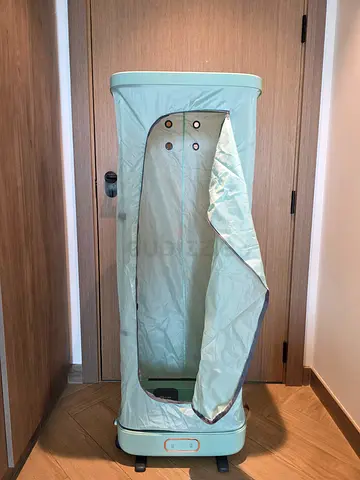 Convertible Clothes Dryer (Easy Storage – looks like a suitcase) - Mint Green, Good Condition