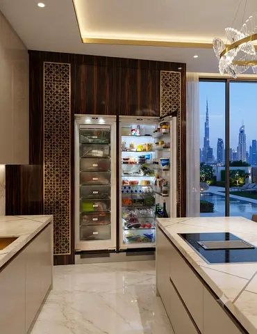 Miele Latest Model Built-In Fridge Freezer Set – Integrated Kitchen Design