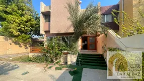 Three Bedroom Villa for Annual Rent in Sharjah Free Maintenance Spacious Open View Private Parking P