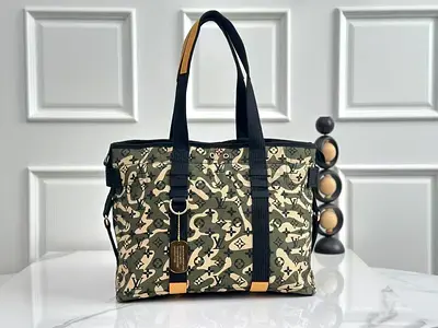 Louis Vuitton Takashi Murakam Monogramouflage Treillis Tote Bag