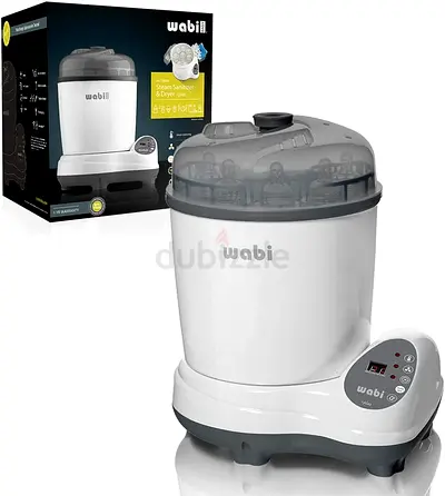 Wabi Electric Steam Sterilizer & Dryer for Baby Bottles