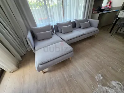 Great condition IKEA sodhram Lsahpe sofa