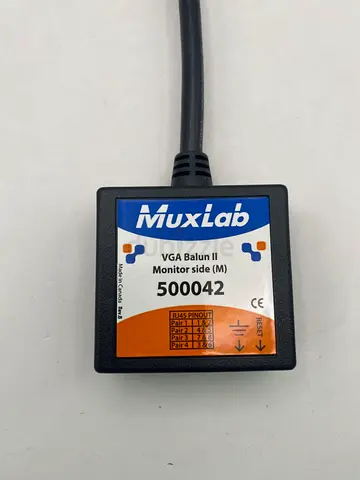 MuxLab 500042 VGA Balun II (Monitor Side) – Cat5/Cat6 Video Extender