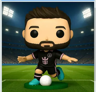 Funko Pop! Vinyl Lionel Messi Player Figure (Collectible)