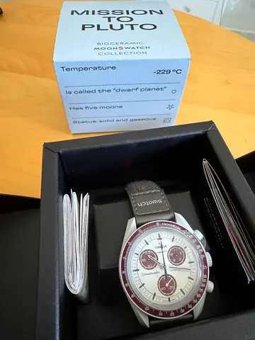 Swatch Chronograph Mission Pluto special edition - unworn in box