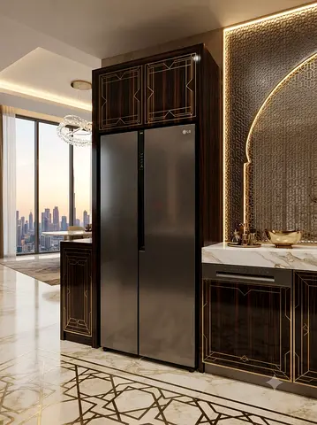 LG 679L Side-by-Side Refrigerator – Inverter Linear Compressor & Multi Air Flow | Delivery + Warrant