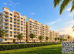 An excellent opportunity to own a 2-bedroom apartment with a living room in al ameera Village projec