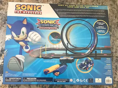 Sonic the Hedgehog All-Stars Racing Transformed Super Loop Race Set