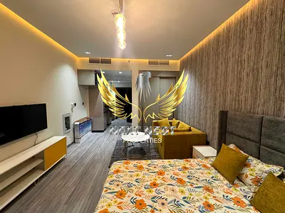 FURNISHED STUDIO POOL FACING - 6 CHEQUES