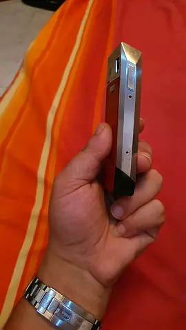 Vintage Vertu Signature S Design Silver and Leather Phone TAGHEUER