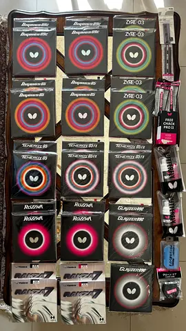 Butterfly Table Tennis Rubber