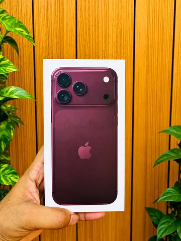Iphone 18 pro max 256GB Physical sim burgundy