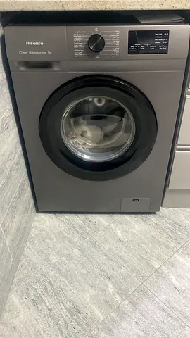 Hisense Front Load Washing Machine - Grey, as brand new