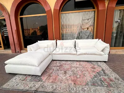 Amazing Condition Marina home FEATHER FILLED SOFA