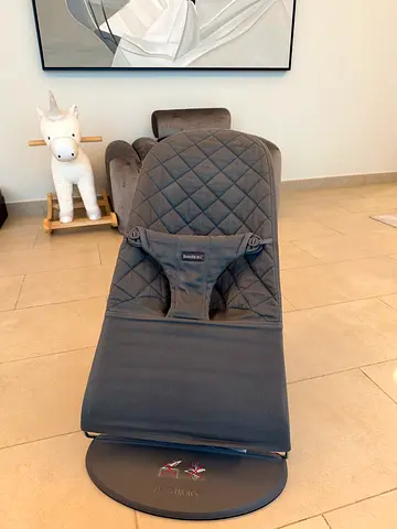 Baby bjorn Baby Bouncer / Rocker - Grey, great Condition