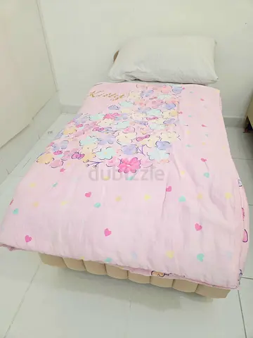 Single baby custom made Bed + Mattress - gently used
