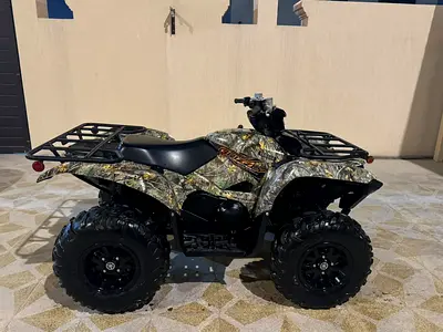 Yamaha Grizzly 700 موديل 2022 | 139 كم فقط | 72 ساعة | شبه زيرو