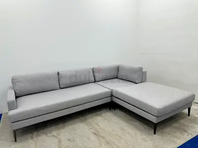 Perfect condition west elm grey sofa