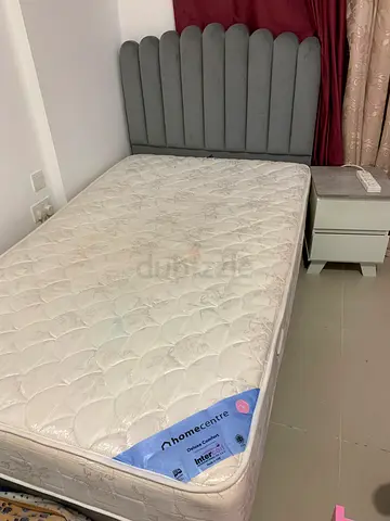 Free Bed, side Table and Mattress