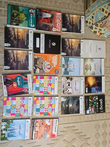 IGSCE grade 8 books for sale in excellent condition