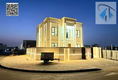 Corner villa for sale at Al Helio 2 area, luxurious finishing, bargain price.