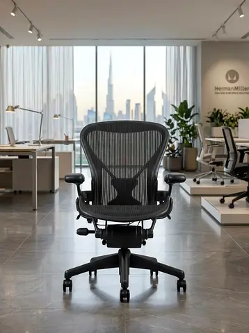 Herman Miller Aeron Ergonomic Office Chair - Size B, Good Condition