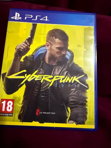 Cyberpunk 2077 (PS4) — Original Game Disc, Good Condition