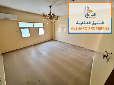 Two bedrooms, a living room, and two bathrooms; split AC; spacious unit; located in Al Rawda 3 on S