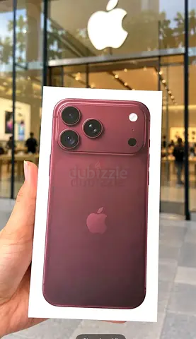 Brand new sealed iPhone 18 pro max burgundy - UAE