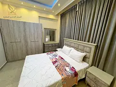 Furnished 2-Bedroom Apartment for Monthly Rent in Al Rawda 3 Ajman Two bedrooms living room clean an