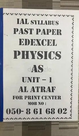 A-Level Physics Past Paper Booklet Collection (Unit 1-3)