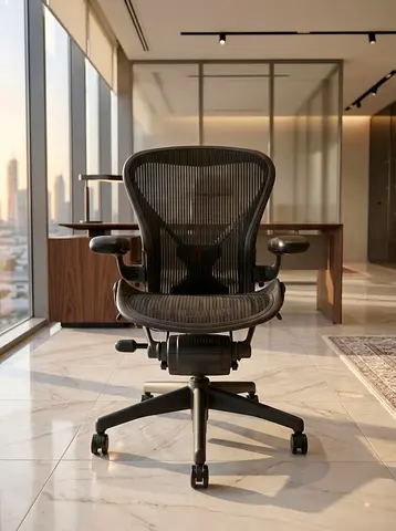 Herman Miller Aeron Size B Ergonomic Office Chair - Excellent Condition