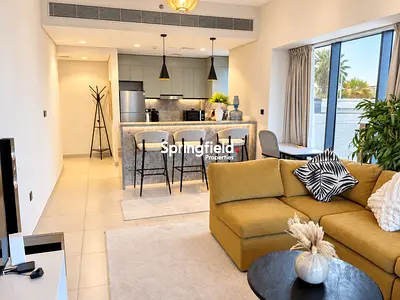 Golf View 2BR | Fully Furnished | 4 Cheques