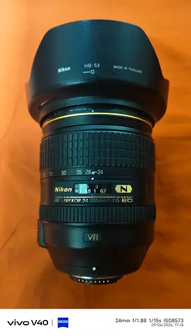 Nikon 24-120mm 4 lens for sale
